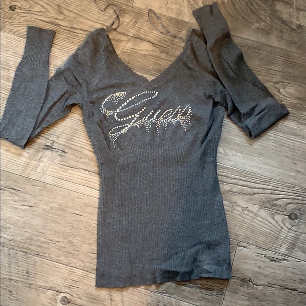 Guess Sweater with crystals